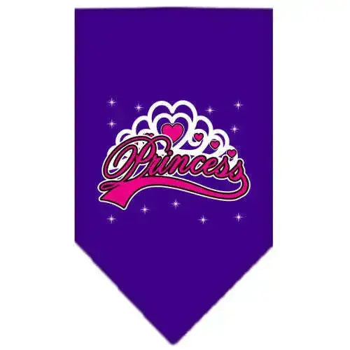 I_m-A-Princess-Screen-Print-Bandana-Purple-Small-GreatEagleInc-333790353