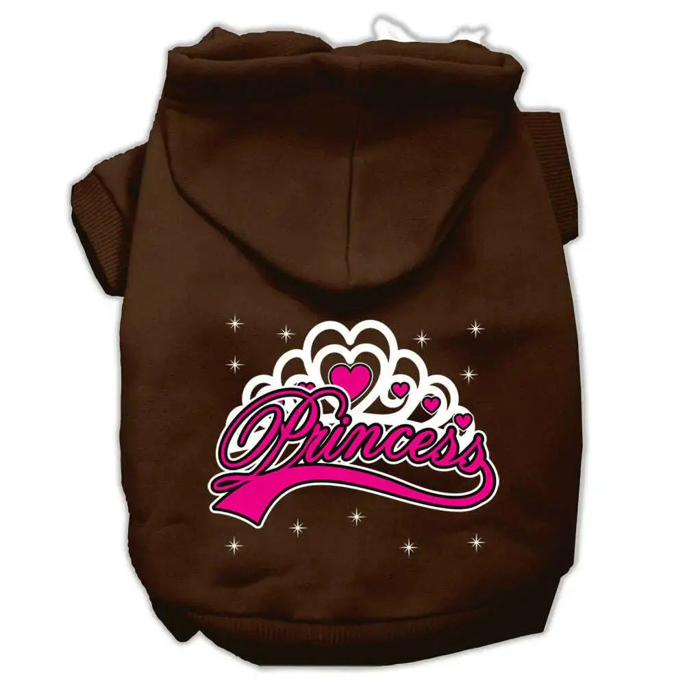 I_m-A-Princess-Screen-Print-Pet-Hoodies-Brown-Size-Med-GreatEagleInc-319723627