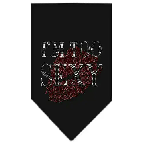 I_m-Too-Sexy-Rhinestone-Bandana-Black-Small-GreatEagleInc-319299155