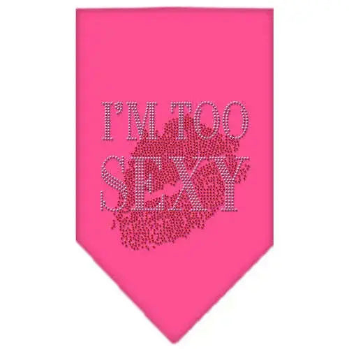 I_m-Too-Sexy-Rhinestone-Bandana-Bright-Pink-Large-GreatEagleInc-319300221