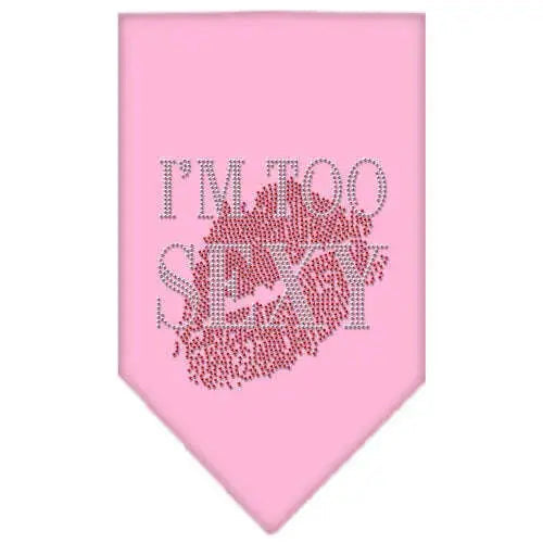 I_m-Too-Sexy-Rhinestone-Bandana-Light-Pink-Large-GreatEagleInc-319299877