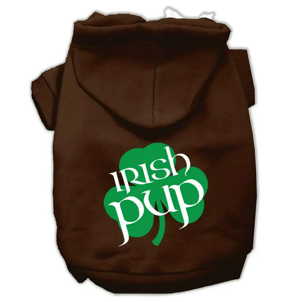 Irish-Pup-Screen-Print-Pet-Hoodies-Brown-Size-Med-GreatEagleInc-319785458