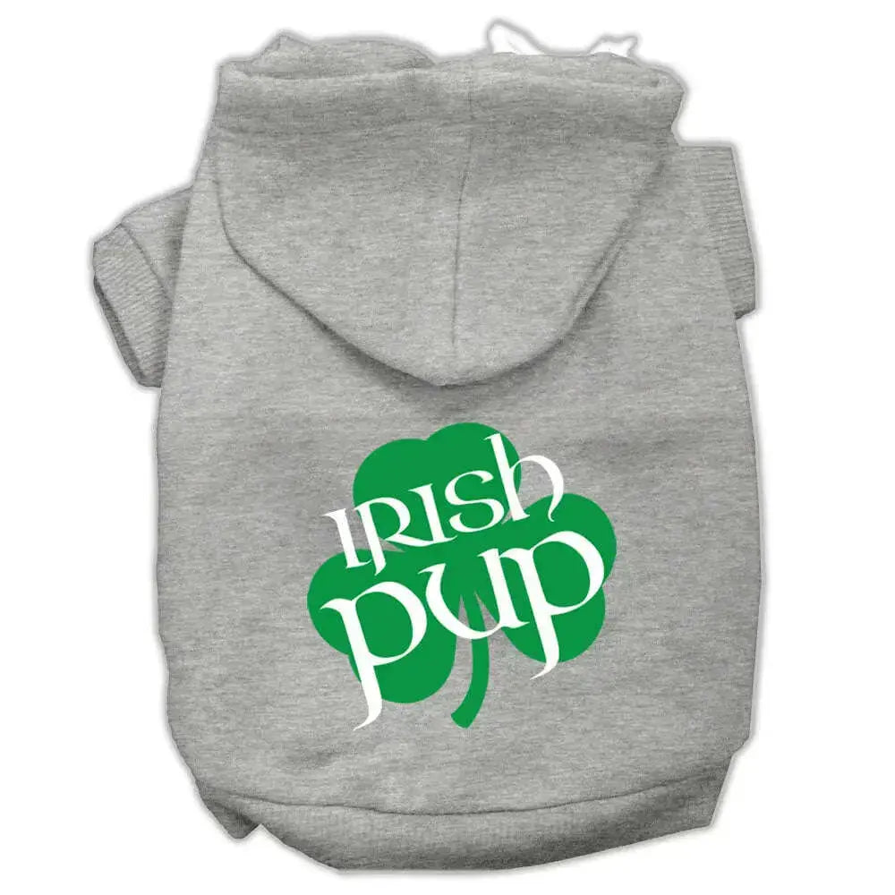 Irish-Pup-Screen-Print-Pet-Hoodies-Grey-Size-Med-GreatEagleInc-319785373