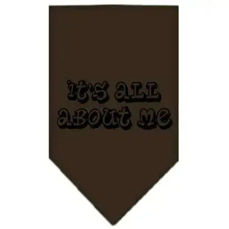 It_s-All-About-Me-Screen-Print-Bandana-Cocoa-Large-GreatEagleInc-319161334