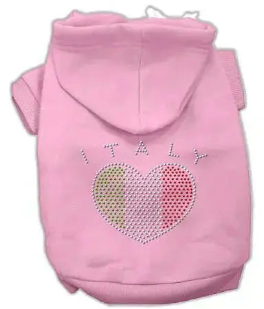 Italian-Rhinestone-Hoodies-Pink-L-GreatEagleInc-319464755