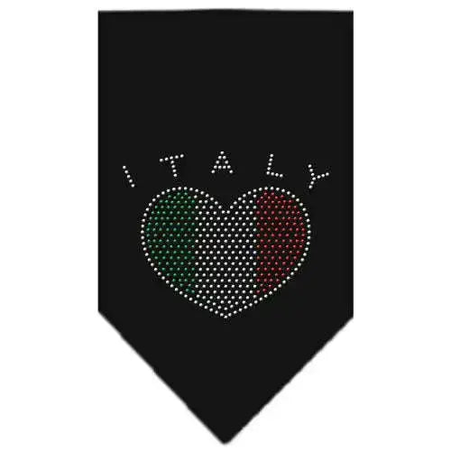 Italy-Rhinestone-Bandana-Black-Small-GreatEagleInc-319296667