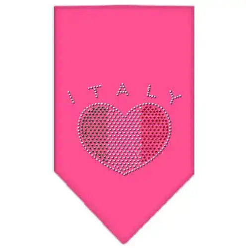 Italy-Rhinestone-Bandana-Bright-Pink-Small-GreatEagleInc-319296535
