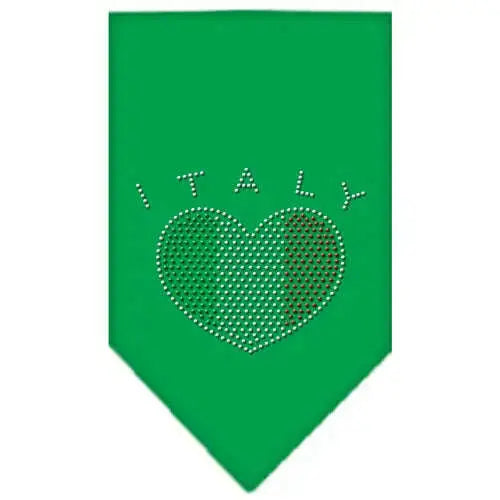 Italy-Rhinestone-Bandana-Emerald-Green-Large-GreatEagleInc-319297655
