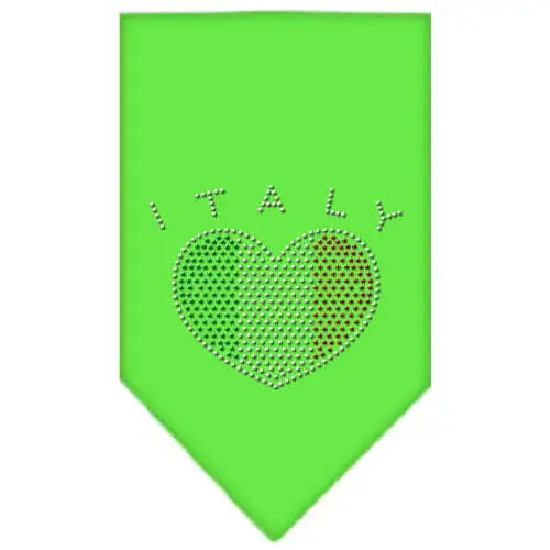 Italy-Rhinestone-Bandana-Lime-Green-Large-GreatEagleInc-319297542