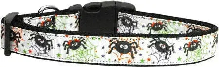 Itsy-Bitsy-Spiders-Nylon-Dog-Collar-Xs-GreatEagleInc-318786898