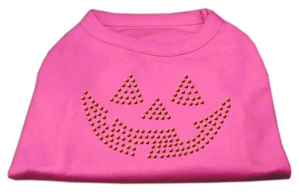 Jack-O_-Lantern-Rhinestone-Shirts-Bright-Pink-Xs-GreatEagleInc-319176460