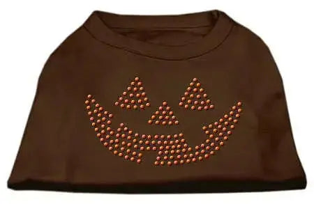 Jack-O_-Lantern-Rhinestone-Shirts-Brown-Xl-GreatEagleInc-319177286