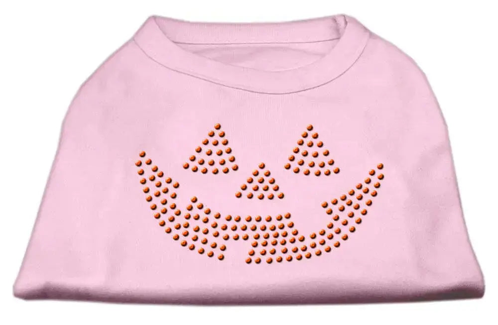 Jack-O_-Lantern-Rhinestone-Shirts-Light-Pink-M-GreatEagleInc-319178512