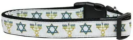 Jewish-Traditions-Nylon-Dog-Collar-Large-GreatEagleInc-318772060