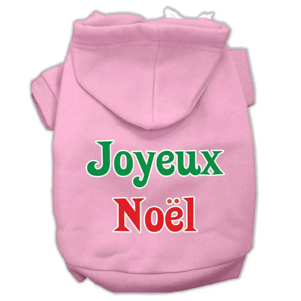 Joyeux-Noel-Screen-Print-Pet-Hoodies-Light-Pink-Xs-GreatEagleInc-319374048