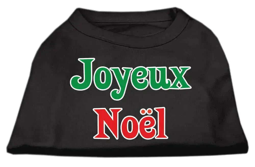 Joyeux-Noel-Screen-Print-Shirts-Black-S-GreatEagleInc-318855564