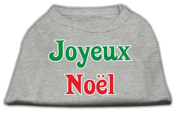 Joyeux-Noel-Screen-Print-Shirts-Grey-Xs-GreatEagleInc-318856219