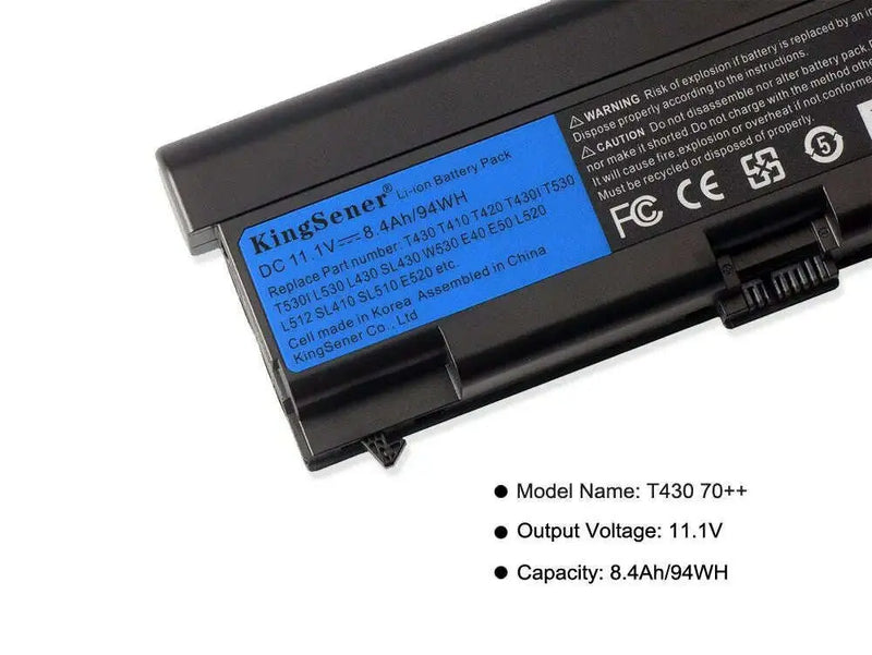 KingSener-11.1V-8400mAh-Laptop-Battery-For-Lenovo-ThinkPad-T430-T430I-L430-SL430-SL530-T530-T530I-L530-W530-45N1011-45N1010-GreatEagleInc-317858887