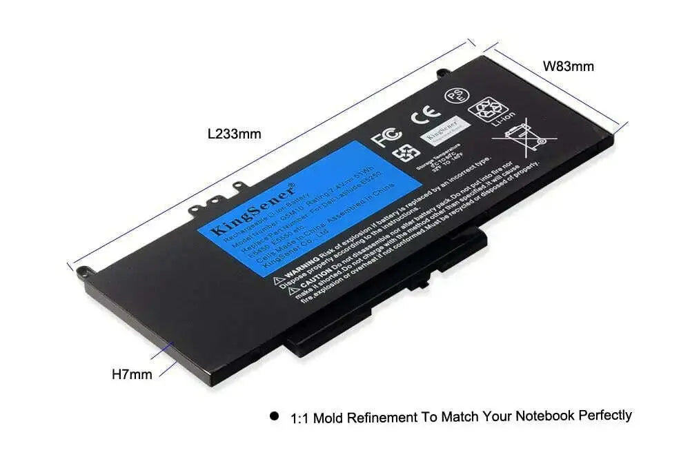 KingSener-G5M10-Laptop-battery-For-DELL-Latitude-E5250-E5450-E5550-8V5GX-R9XM9-WYJC2-1KY05-7.4V-51WH-Free-Tool-GreatEagleInc-317961990