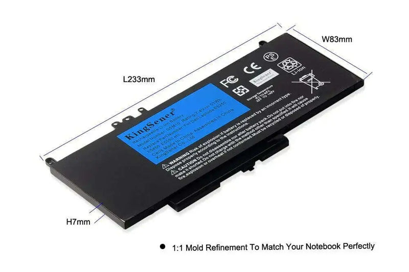 KingSener-G5M10-Laptop-battery-For-DELL-Latitude-E5250-E5450-E5550-8V5GX-R9XM9-WYJC2-1KY05-7.4V-51WH-Free-Tool-GreatEagleInc-317961990