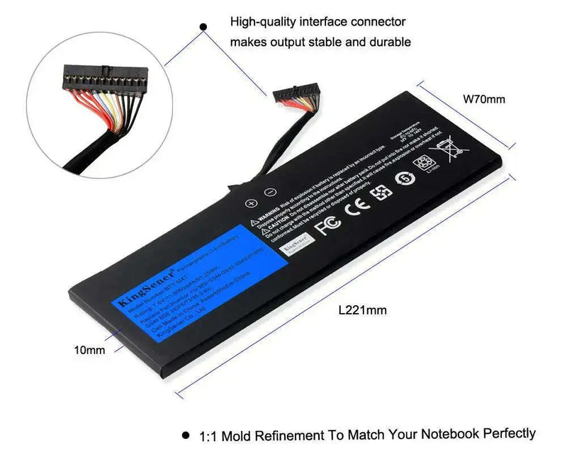 KingSener-New-BTY-M47-Laptop-Battery-for-MSI-GS40-GS43-GS43VR-6RE-GS40-6QE-2ICP5-73-95-2-MS-14A3-MS-14A1-7.6V-8060mAh-61.25WH-GreatEagleInc-317963252