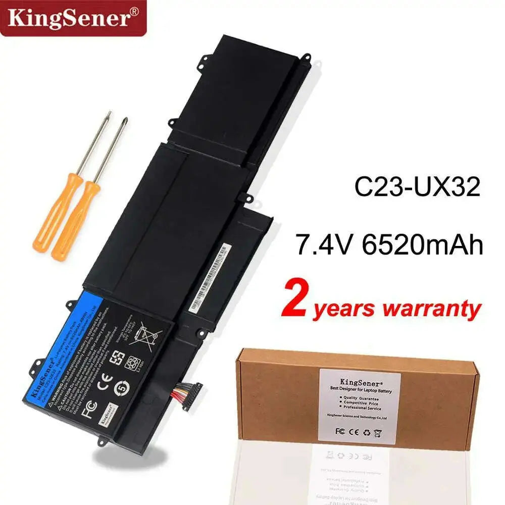 KingSener-New-C23-UX32-Laptop-Battery-for-ASUS-VivoBook-U38N-U38N-C4004H-ZenBook-UX32-UX32A-UX32VD-UX32LA-7.4V-6520mAh-GreatEagleInc-317914224