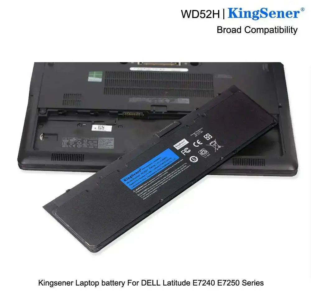 KingSener-WD52H-VFV59-New-Laptop-Battery-For-DELL-Latitude-E7240-E7250-W57CV-0W57CV-GVD76-VFV59-battery-7.4V-45WH-GreatEagleInc-317795016