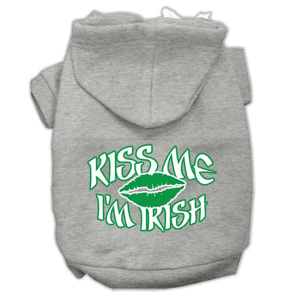 Kiss-Me-I_m-Irish-Screen-Print-Pet-Hoodies-Grey-Size-Med-GreatEagleInc-319691213