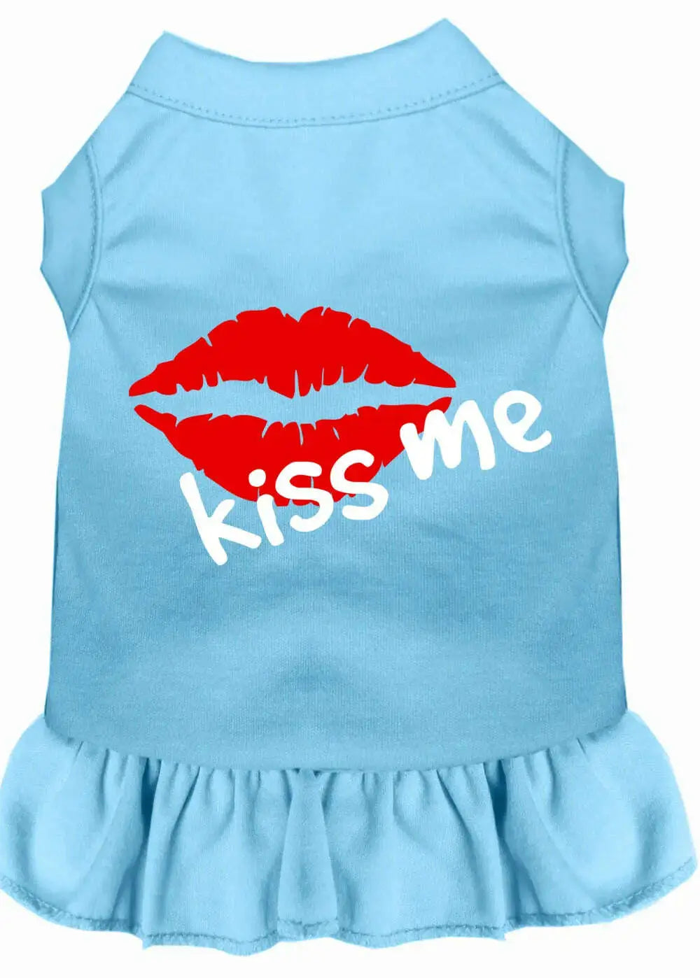 Kiss-Me-Screen-Print-Dress-Baby-Blue-Med-GreatEagleInc-319251461