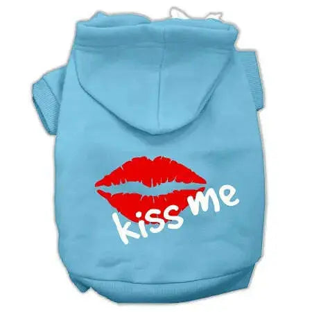 Kiss-Me-Screen-Print-Pet-Hoodies-Baby-Blue-Size-Med-GreatEagleInc-319790033