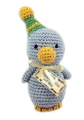 Knit-Knacks-Disco-Duck-Organic-Cotton-Small-Dog-Toy-GreatEagleInc-320194582