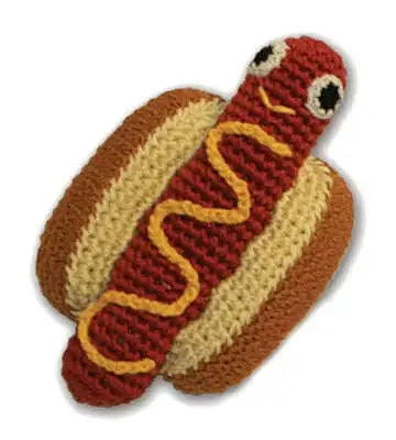 Knit-Knacks-Hot-Dog-Organic-Cotton-Small-Dog-Toy-GreatEagleInc-318603424