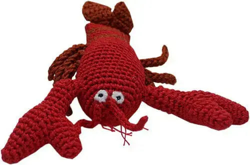 Knit-Knacks-Lurch-The-Lobster-Organic-Cotton-Small-Dog-Toy-GreatEagleInc-334118965