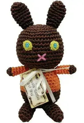 Knit-Knacks-Mock-Choco-Easter-Bunny-Organic-Cotton-Small-Dog-Toy-GreatEagleInc-318603721