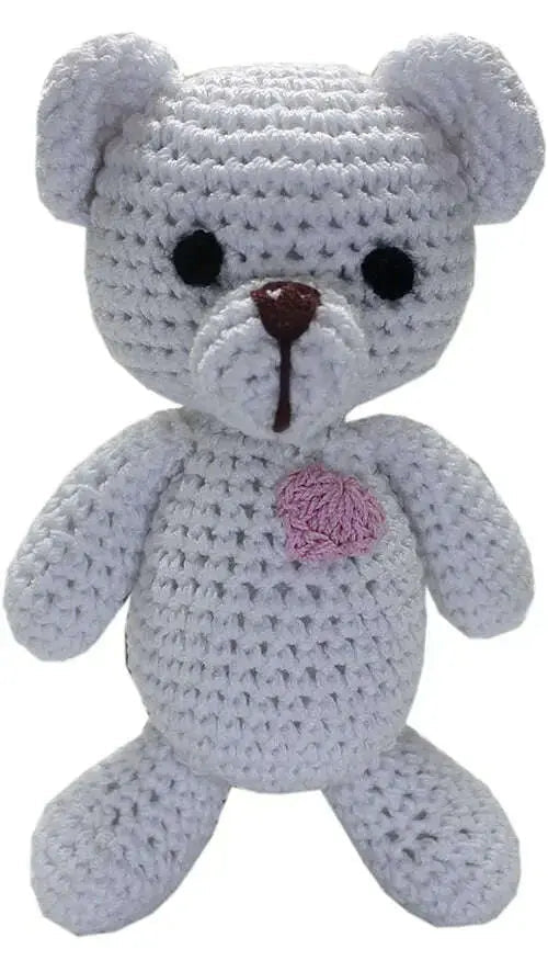 Knit-Knacks-Teddy-The-White-Bear-Organic-Cotton-Small-Dog-Toy-GreatEagleInc-334331722