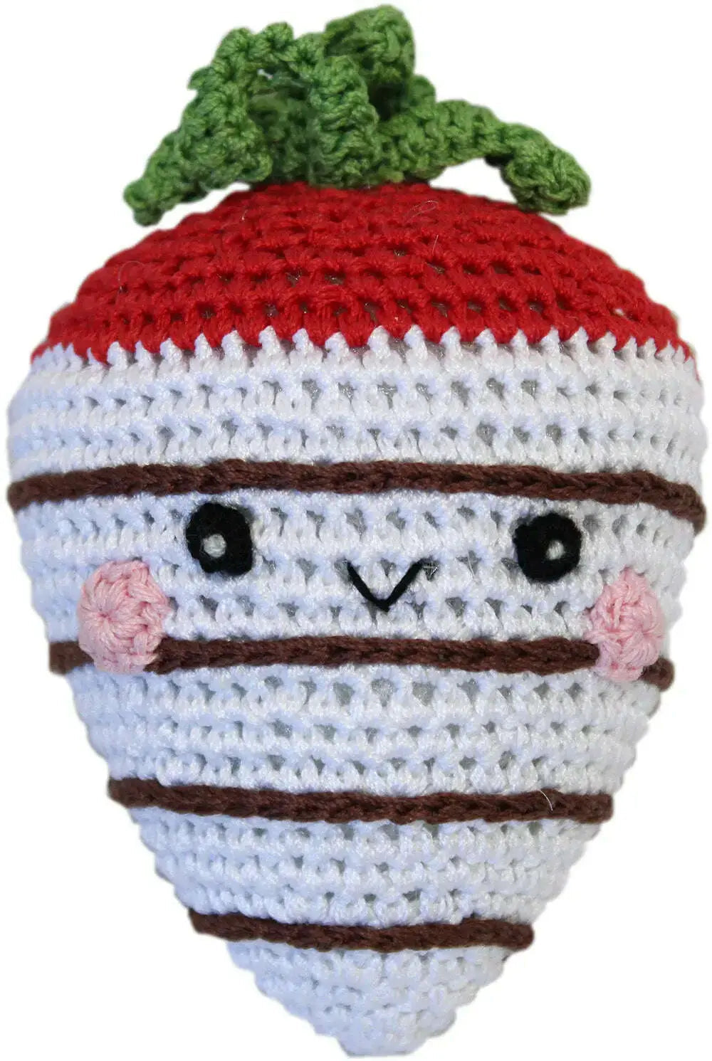 Knit-Knacks-White-Chocolate-Strawberry-Organic-Cotton-Small-Dog-Toy-GreatEagleInc-334331876