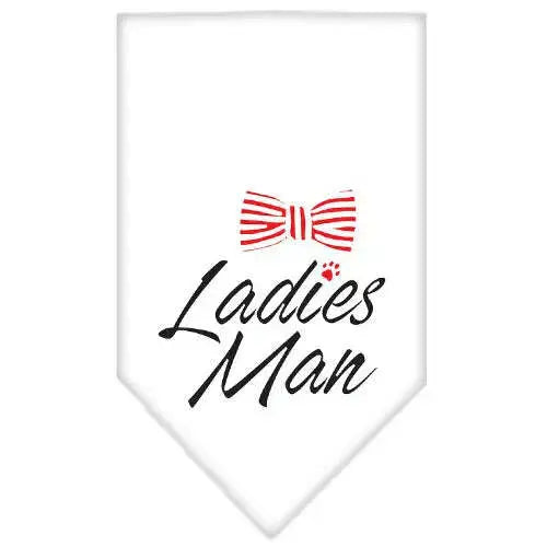 Ladies-Man-Screen-Print-Bandana-White-Large-GreatEagleInc-334287992