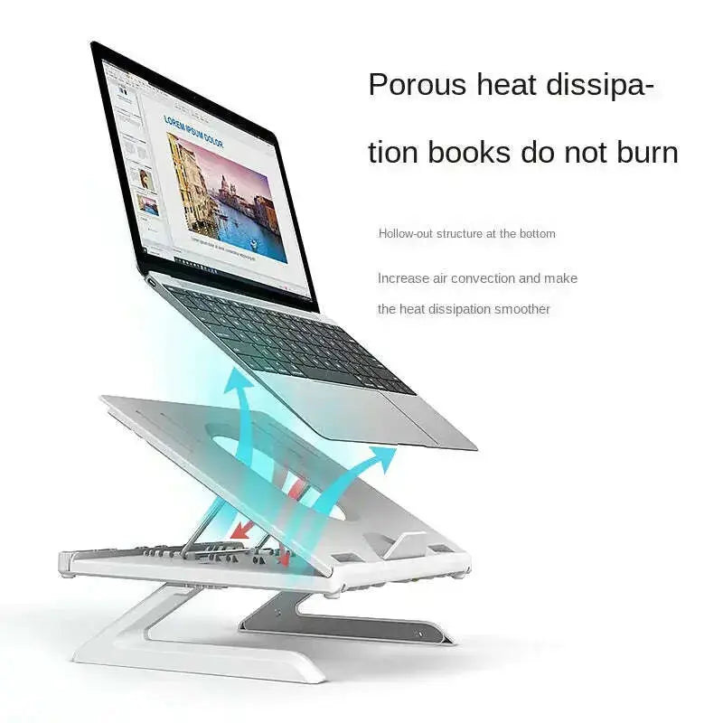 Laptop-Stand-9-Angles-Adjustable-Desktop-Standing-Smartphone-Notebook-Riser-Holder-GreatEagleInc-334111775