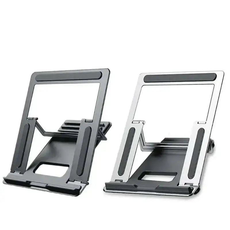 Laptop-Stand-Portable-Folding-4-Speed-Adjustable-Ultra-Thin-one-Piece-Stand-_Silver-White_-tablet-stands-and-holders-adjustable-GreatEagleInc-334099562