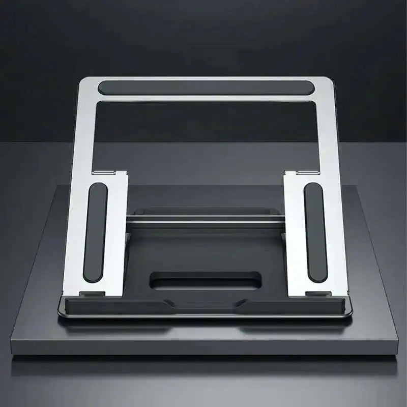 Laptop-Stand-Portable-Folding-4-Speed-Adjustable-Ultra-Thin-one-Piece-Stand-_Silver-White_-tablet-stands-and-holders-adjustable-GreatEagleInc-334099975