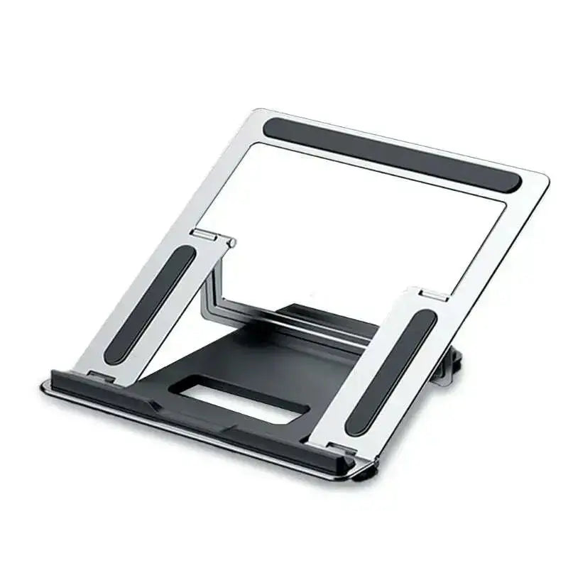 Laptop-Stand-Portable-Folding-4-Speed-Adjustable-Ultra-Thin-one-Piece-Stand-_Silver-White_-tablet-stands-and-holders-adjustable-GreatEagleInc-334100158