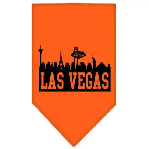 Las-Vegas-Skyline-Screen-Print-Bandana-Orange-Large-GreatEagleInc-319145813