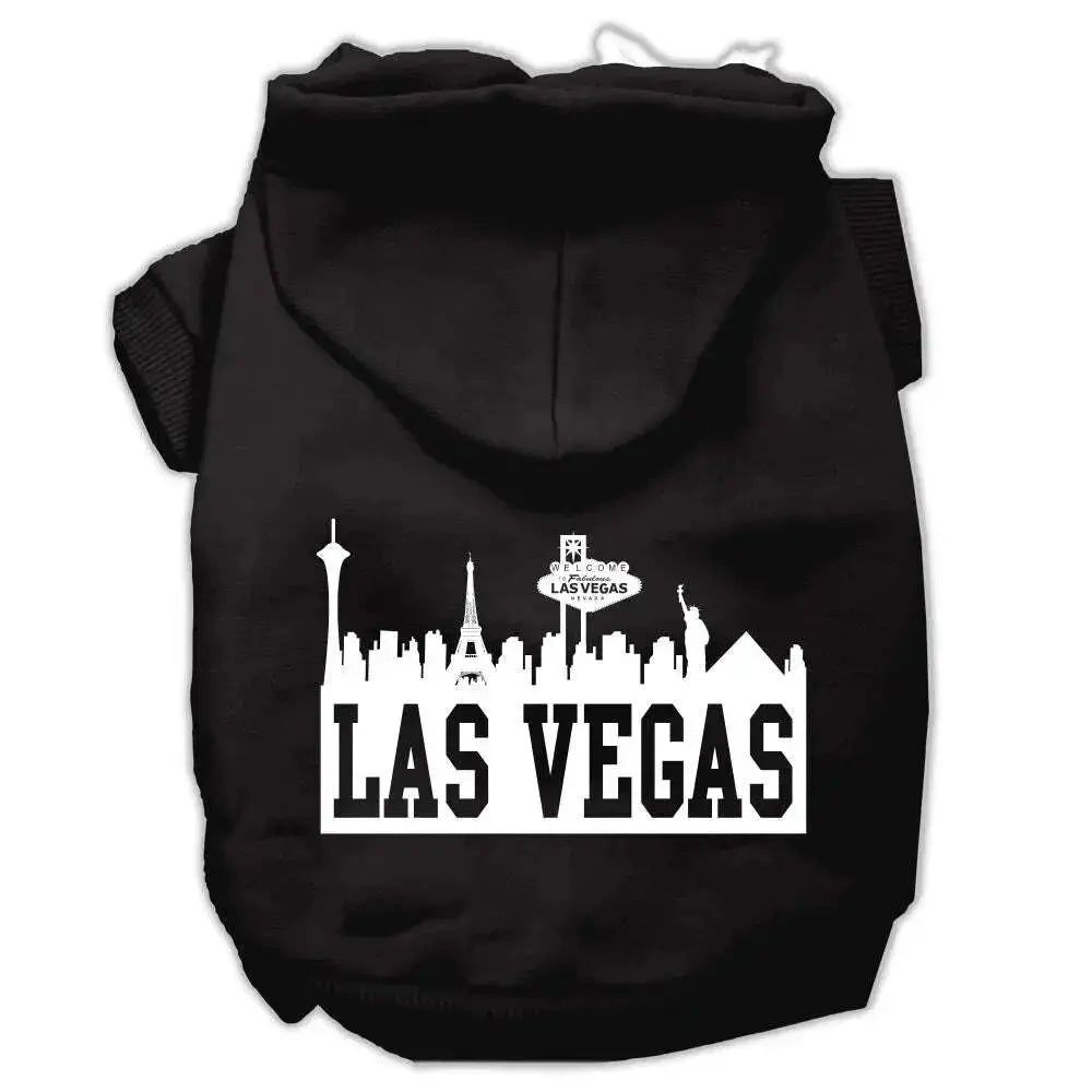 Las-Vegas-Skyline-Screen-Print-Pet-Hoodies-Black-Size-Xl-GreatEagleInc-319761280