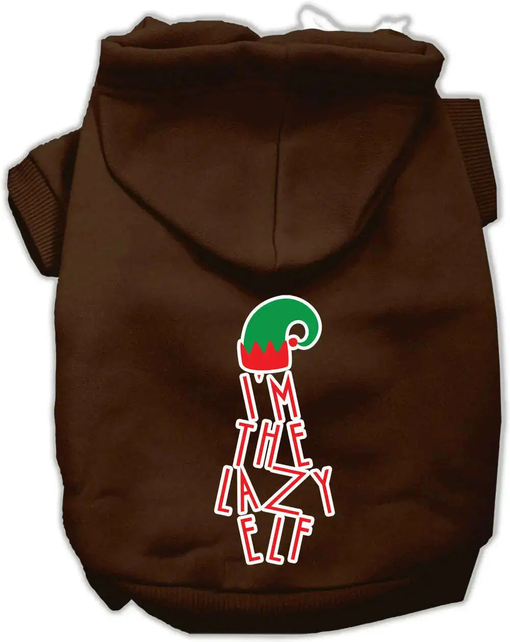 Lazy-Elf-Screen-Print-Pet-Hoodie-Brown-Xl-GreatEagleInc-333730656