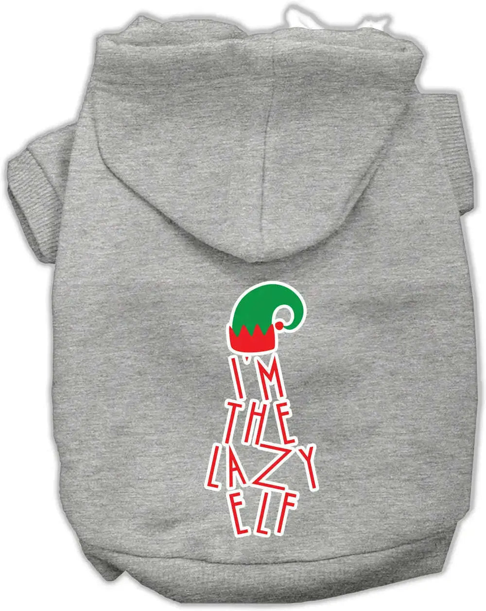 Lazy-Elf-Screen-Print-Pet-Hoodie-Grey-Xs-GreatEagleInc-333730245