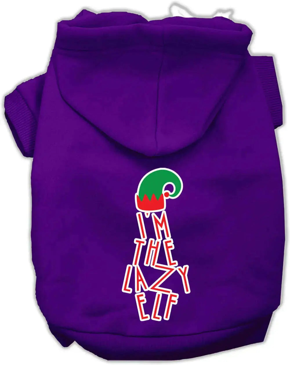 Lazy-Elf-Screen-Print-Pet-Hoodie-Purple-Xl-GreatEagleInc-333730556