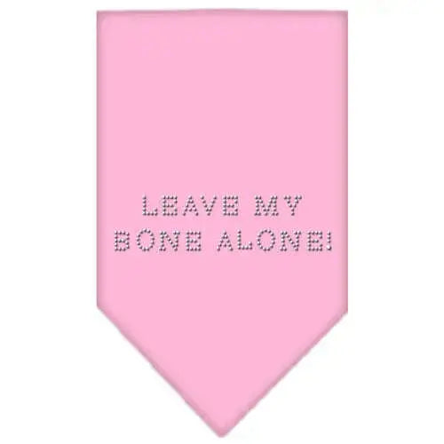 Leave-My-Bone-Alone-Rhinestone-Bandana-Light-Pink-Large-GreatEagleInc-319294831