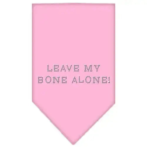 Leave-My-Bone-Alone-Rhinestone-Bandana-Light-Pink-Large-GreatEagleInc-319294831