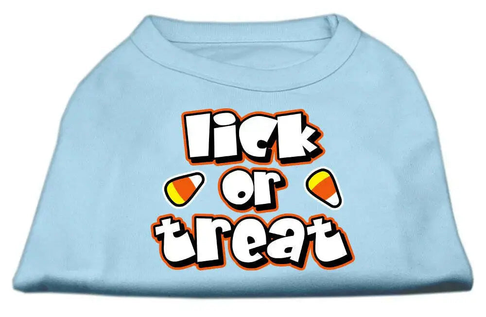 Lick-Or-Treat-Screen-Print-Shirts-Baby-Blue-S-GreatEagleInc-333845488