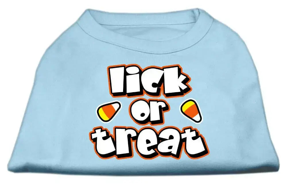 Lick-Or-Treat-Screen-Print-Shirts-Baby-Blue-Xl-GreatEagleInc-318794073